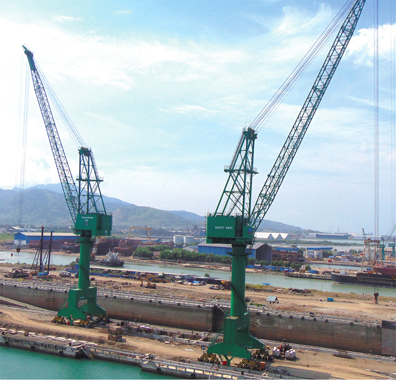 Harbor Cranes  - Anda Maritime Sdn Bhd